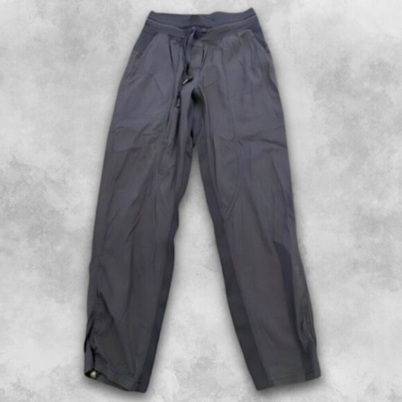 Lululemon Jogger Pants Stripes Design Elastic Waist & Adjustable Drawstring W 2 - Picture 1 of 6